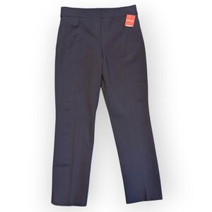 NWT Spanx Perfect Pant Ponte Slim Straight Pants Navy Large